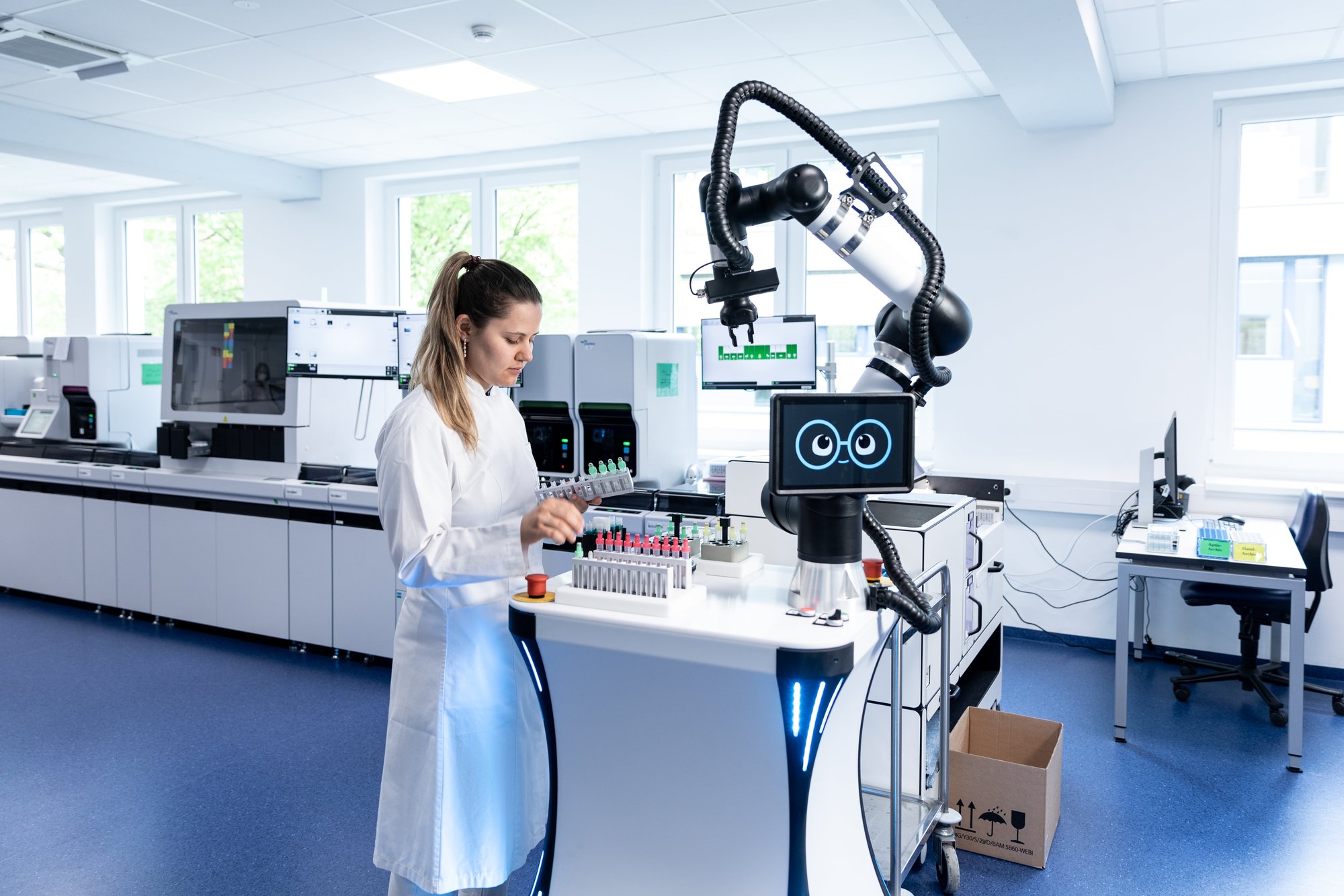 uMobileLab in a laboratory 